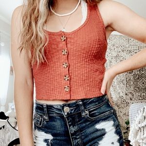 Beachy tank ( new w/ no tags!)